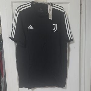 Adidas Black and White Juventus Men's Jersey